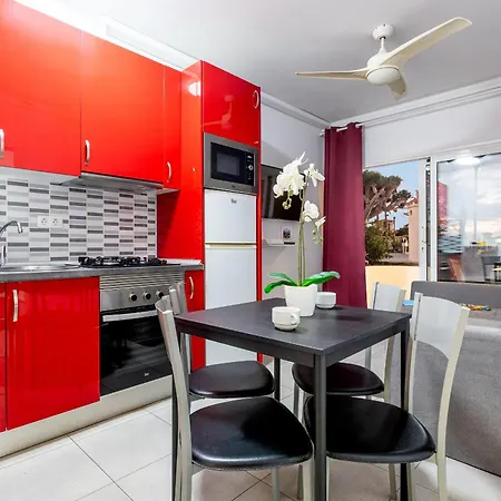 1012 Cristianos Front Row Sea, Pool Free Wifi * Arona (Tenerife)